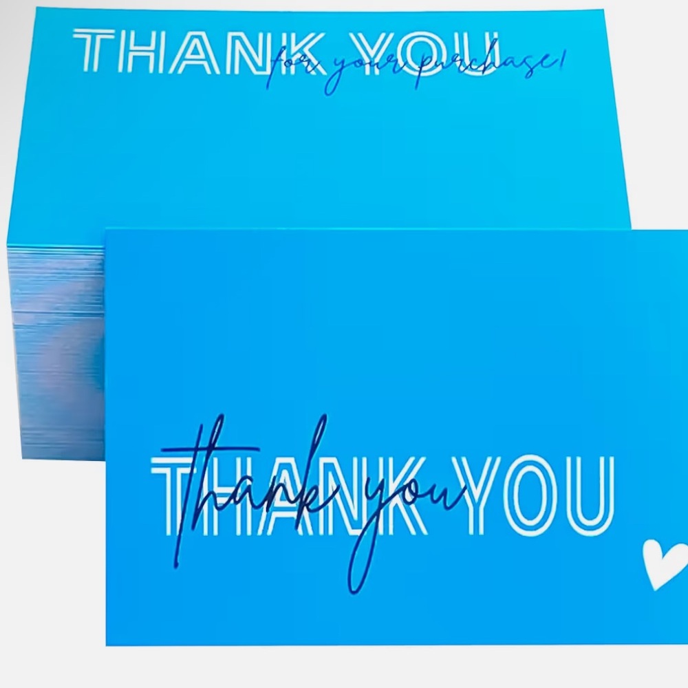 Thank You Cards – 25 Count | Small Business Insert